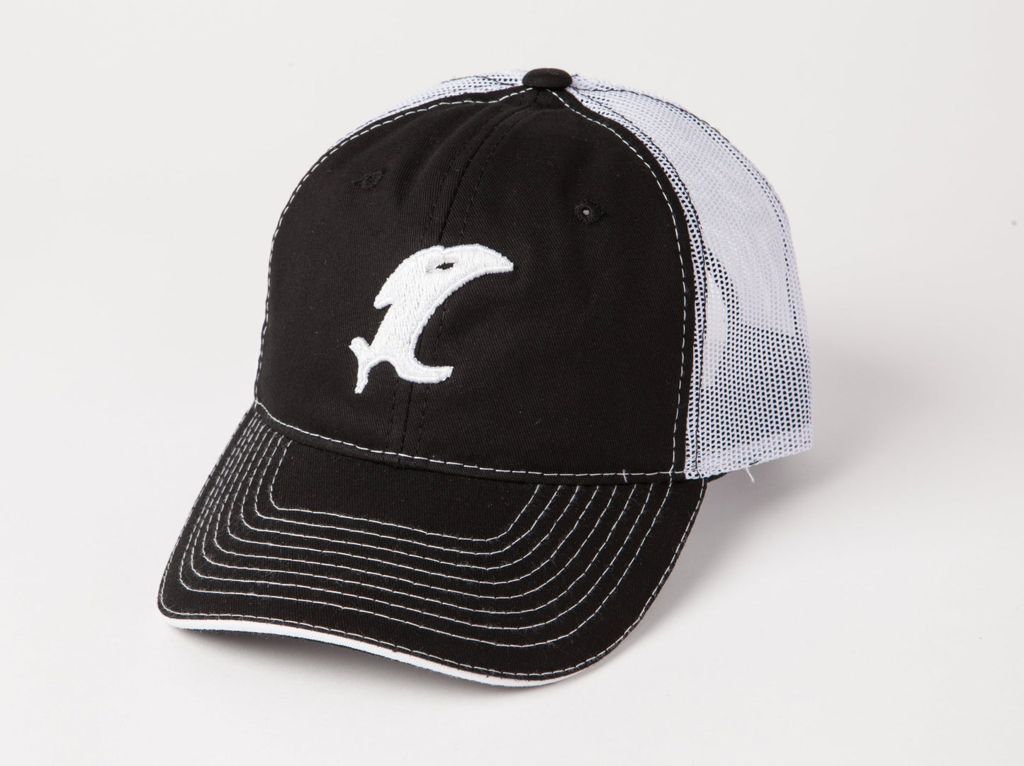 Vicious Fishing Classic Black/White Adjustable Hat - Angler's Pro Tackle & Outdoors