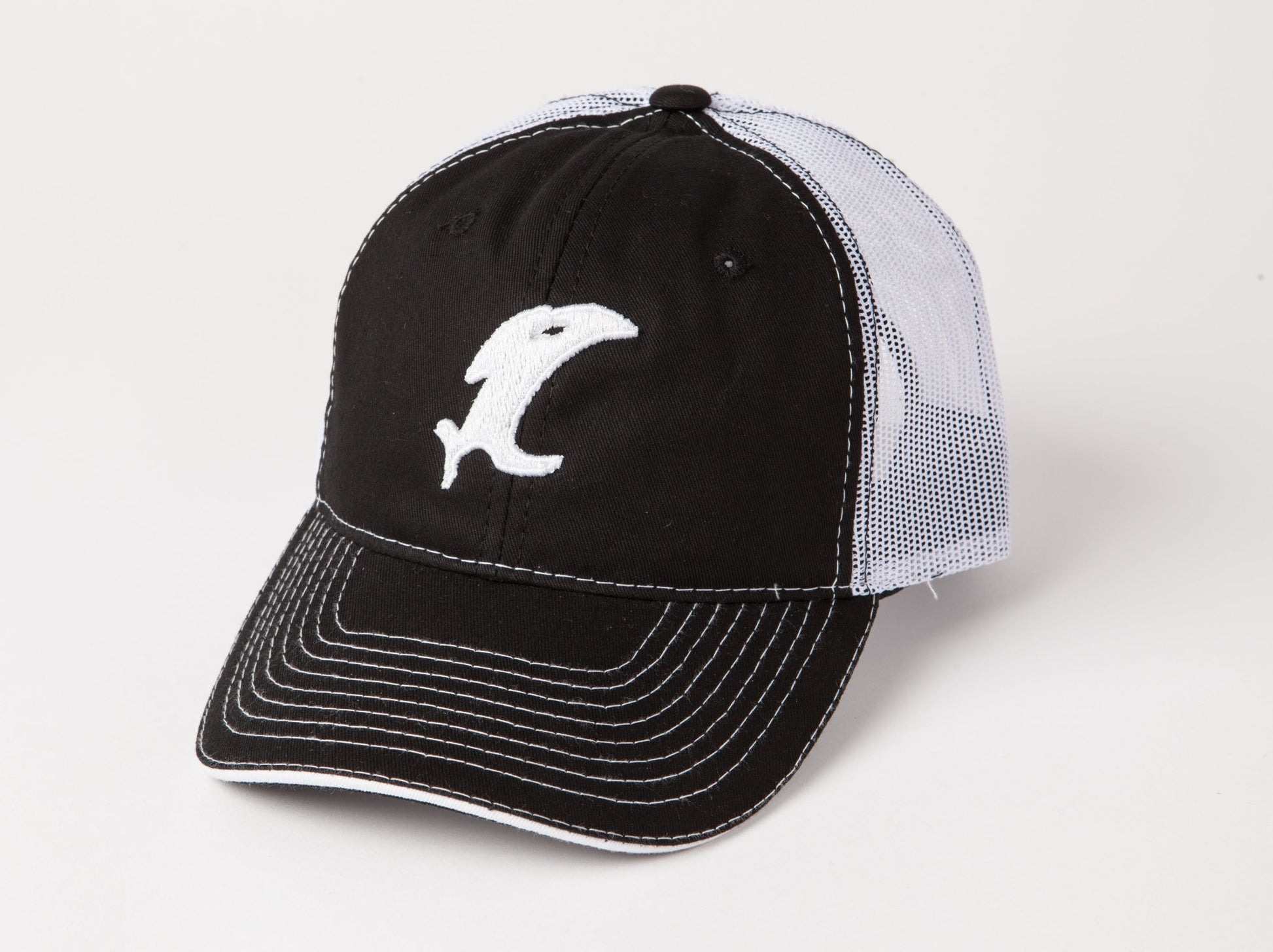 Vicious Fishing Classic Black/White Adjustable Hat - Angler's Pro Tackle & Outdoors