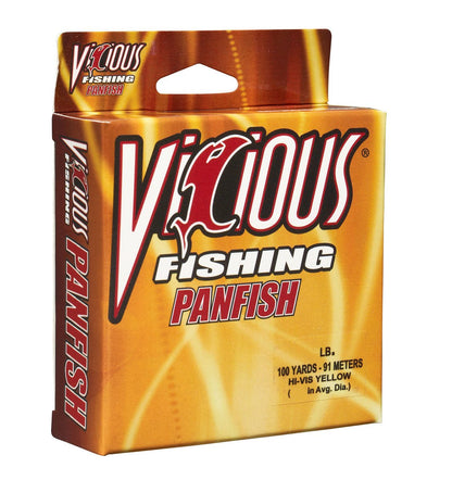 Vicious Panfish Hi - Vis Yellow Mono - 6 Lb Test - Angler's Pro Tackle & Outdoors