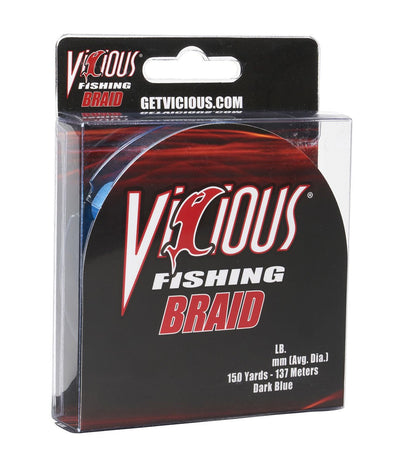 Vicious Standard Blue Braid - 80 Lb Test - Angler's Pro Tackle & Outdoors