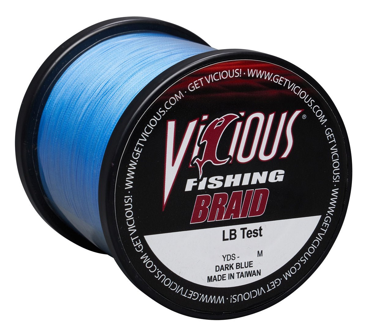 Vicious Standard Blue Braid - 80 Lb Test - Angler's Pro Tackle & Outdoors