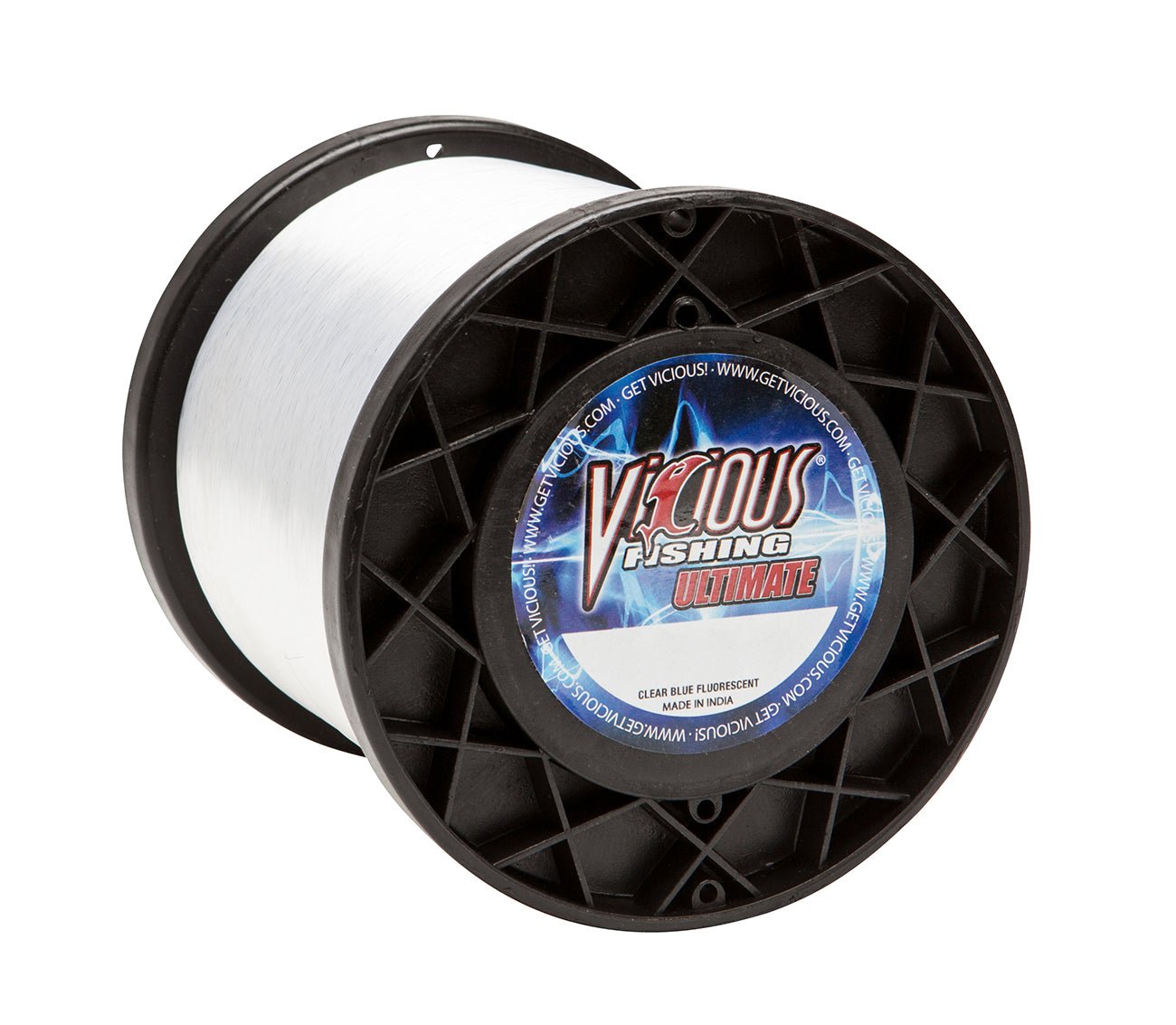 Vicious Ultimate Clear - Blue Fluorescent Mono - 4 Lb Test - Angler's Pro Tackle & Outdoors