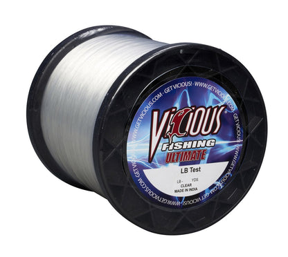 Vicious Ultimate Clear Mono - 10 Lb Test - Angler's Pro Tackle & Outdoors