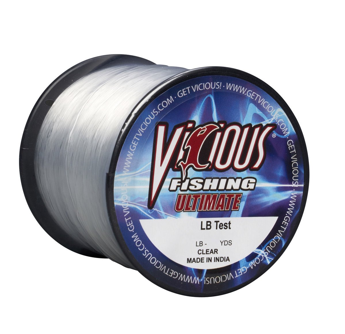 Vicious Ultimate Clear Mono - 10 Lb Test - Angler's Pro Tackle & Outdoors