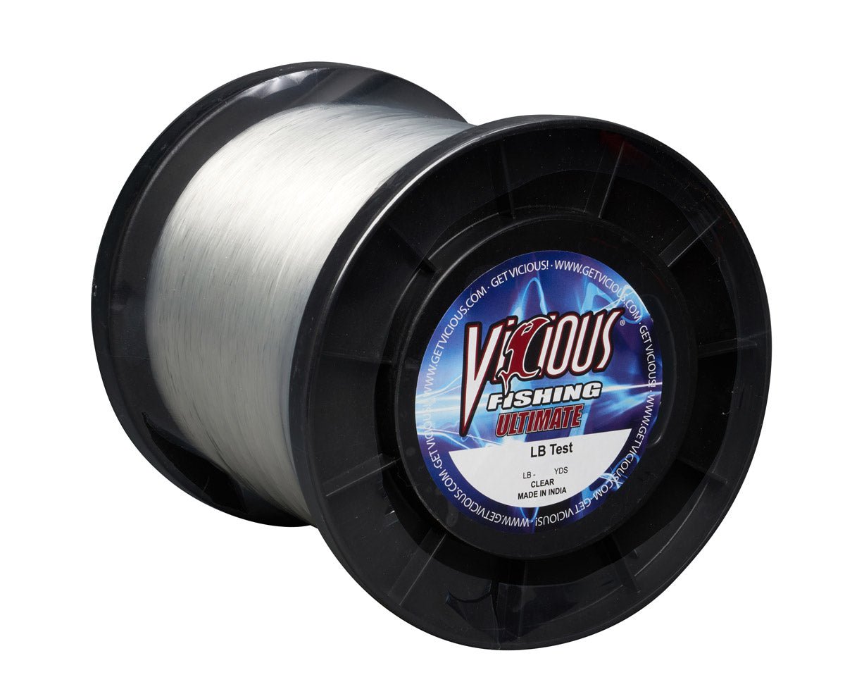 Vicious Ultimate Clear Mono - 60 Lb Test - Angler's Pro Tackle & Outdoors