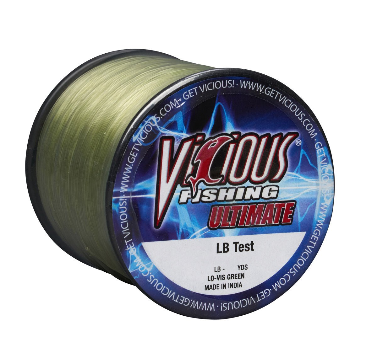 Vicious Ultimate Lo - Vis Green Mono - 6 Lb Test - Angler's Pro Tackle & Outdoors