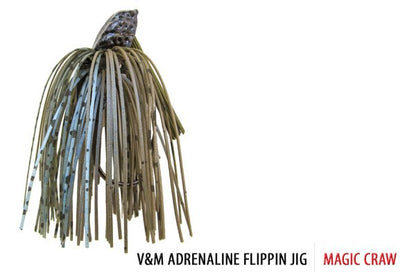 V&M Baits Adrenaline Flippin Jig 5/8oz - Angler's Pro Tackle & Outdoors