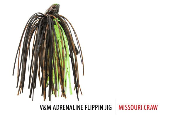 V&M Baits Adrenaline Flippin Jig 5/8oz - Angler's Pro Tackle & Outdoors