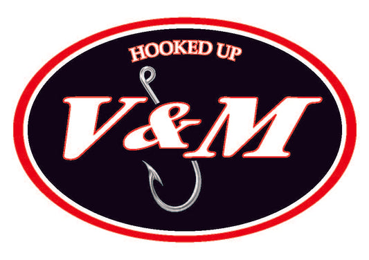 V&M Baits Decal - Angler's Pro Tackle & Outdoors