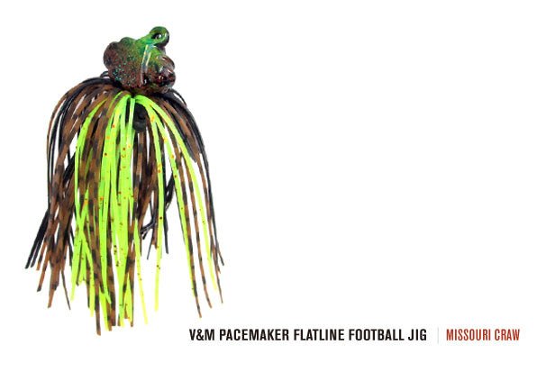 V&M Baits Flatline Football Jig - Angler's Pro Tackle & Outdoors