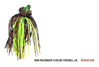 V&M Baits Flatline Football Jig - Angler's Pro Tackle & Outdoors