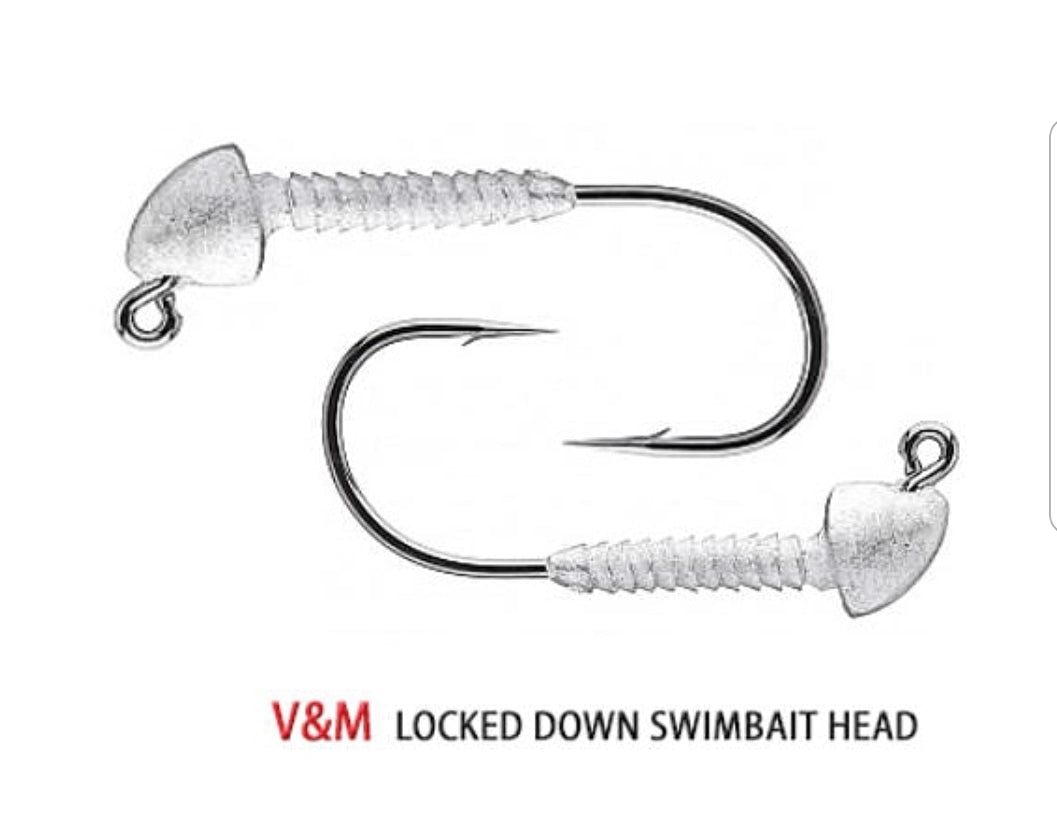 V&M Baits Locked Down Swimbait Head - Angler's Pro Tackle & Outdoors