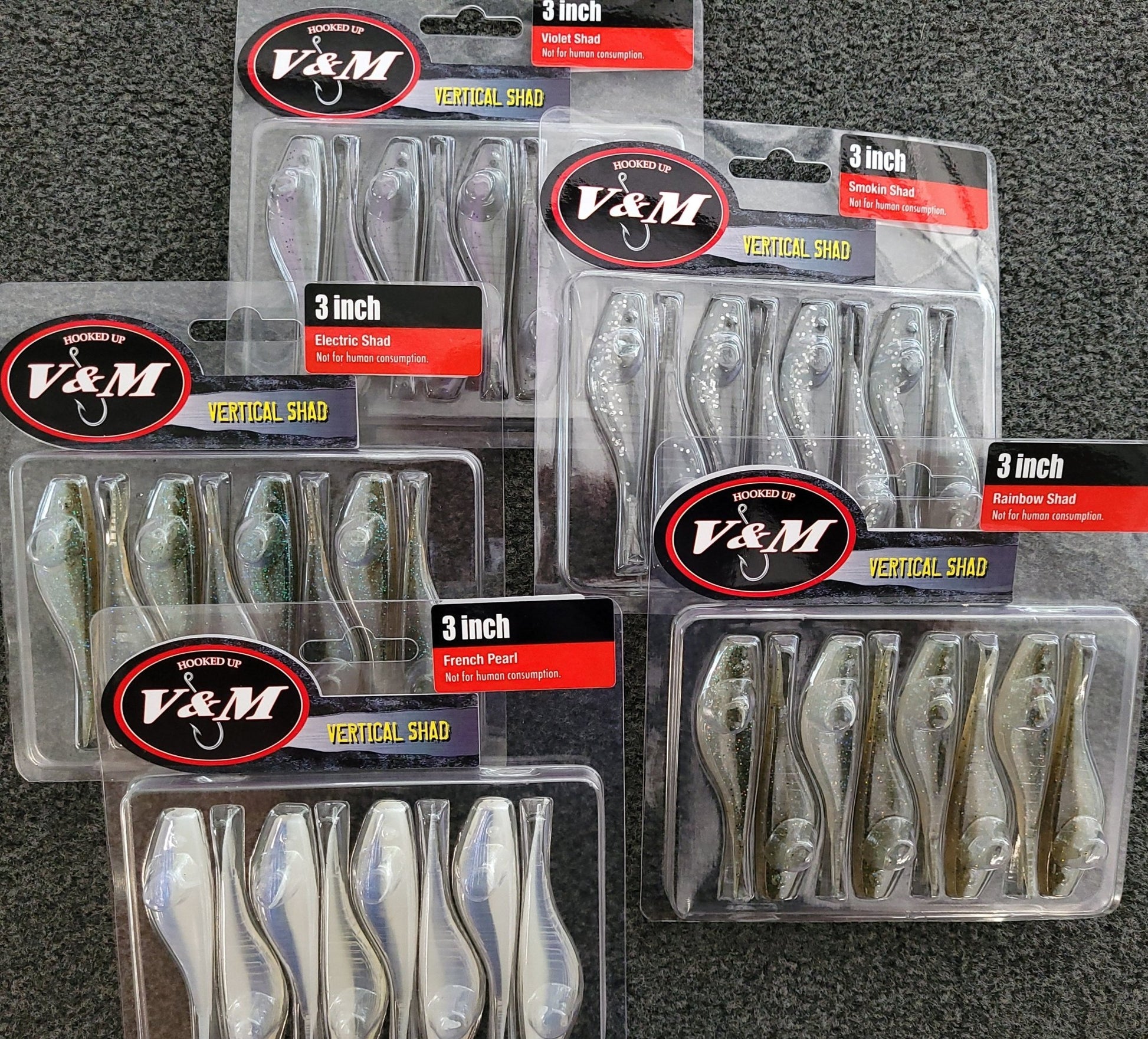 V&M Baits Vertical Shad - Angler's Pro Tackle & Outdoors