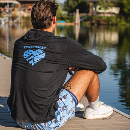 Volleystrong Classic Hooded Long Sleeve Tee - Angler's Pro Tackle & Outdoors