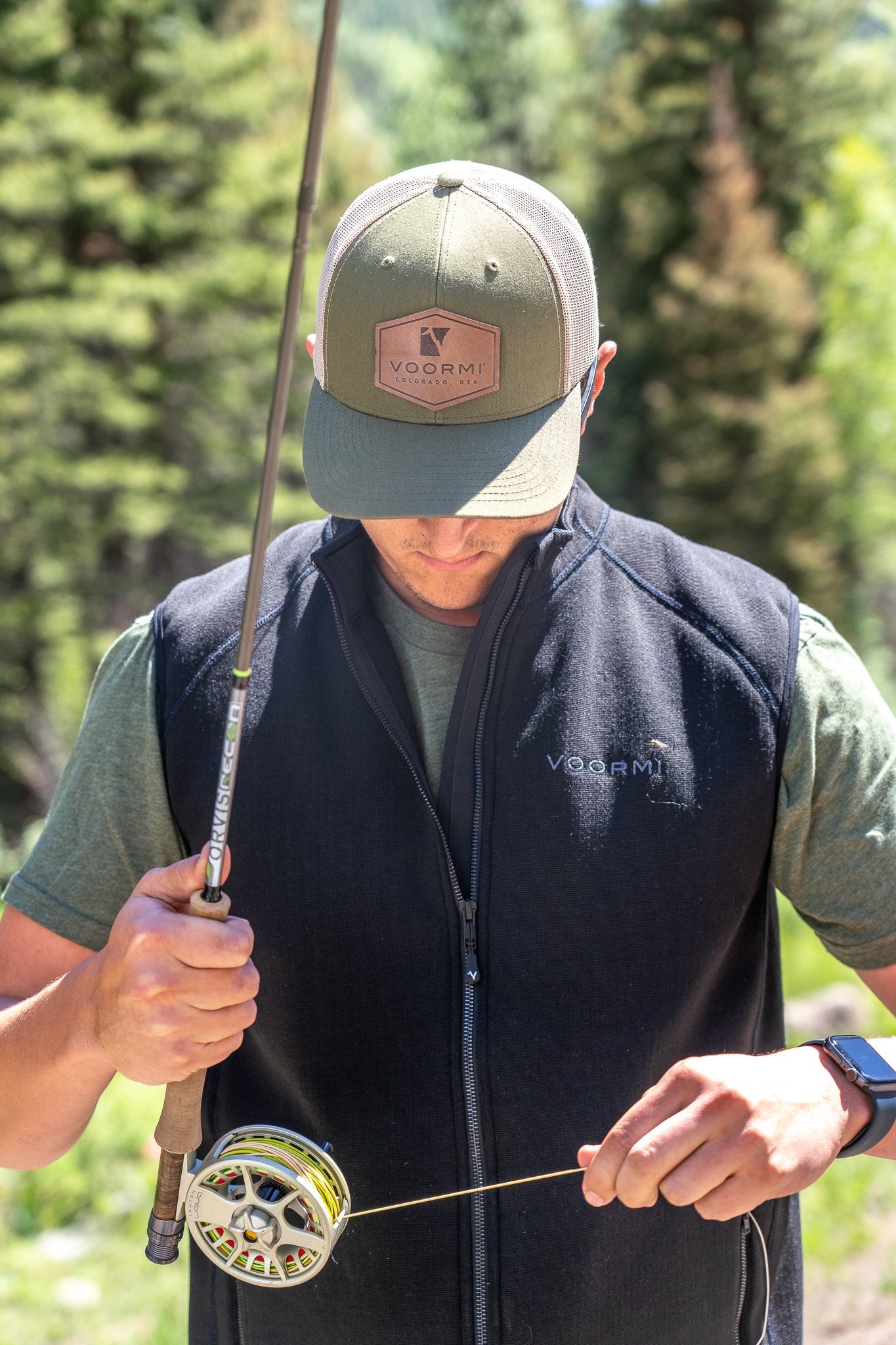 VOORMI Leather Patch Hat - Angler's Pro Tackle & Outdoors