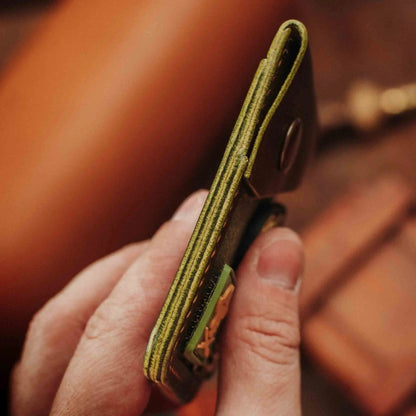 Pirate Goods Leather Velcro Wallet - Voyager v2 | Patch Display Card Holder | EDC