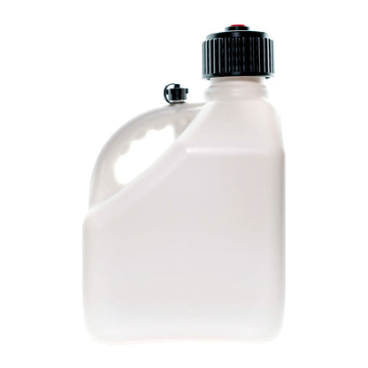 VP Racing 3 Gallon Square Portable Racing Liquid Container Utility Jug, White - Angler's Pro Tackle & Outdoors