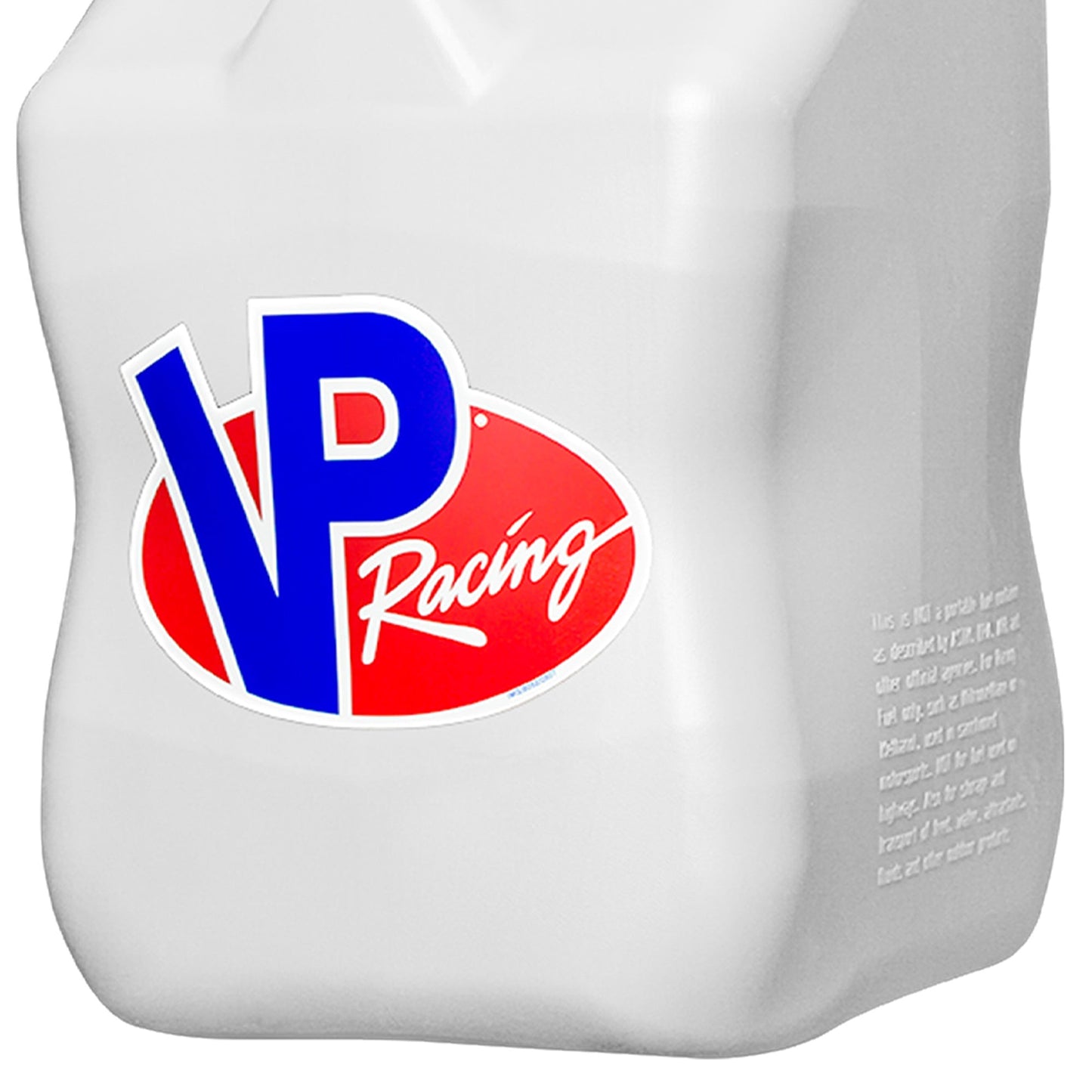 VP Racing 5.5 Gal Motorsport Racing Liquid Container Utility Jug w/Handle, White - Angler's Pro Tackle & Outdoors