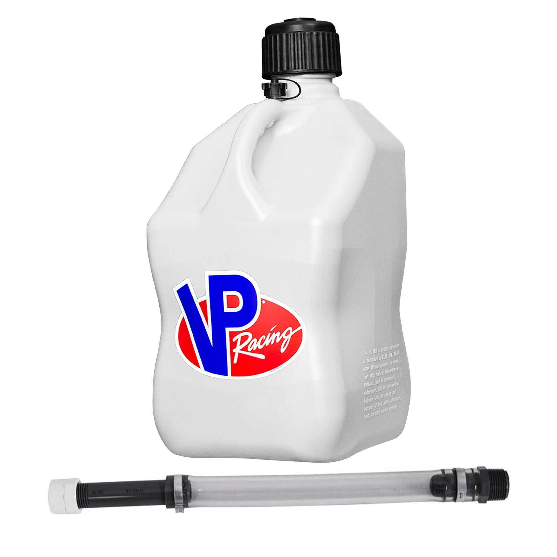 VP Racing 5.5 Gal Motorsport Racing Liquid Container Utility Jug, White (2 Pack) - Angler's Pro Tackle & Outdoors