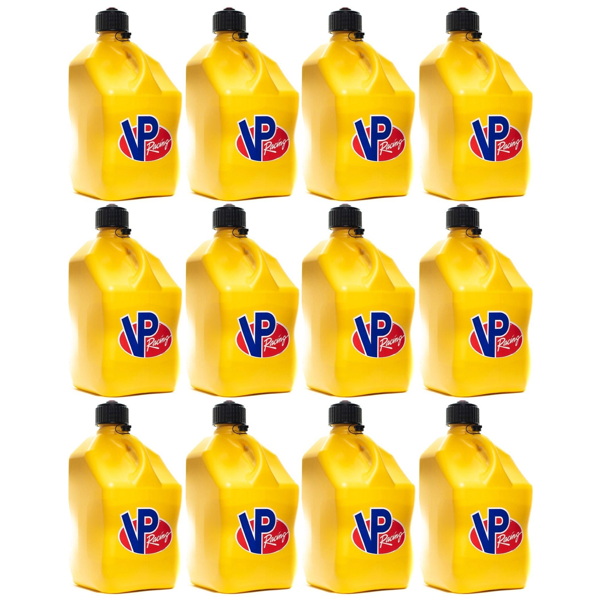 VP Racing 5.5 Gallon Container Utility Jug, Yellow (12 Pack) - Angler's Pro Tackle & Outdoors