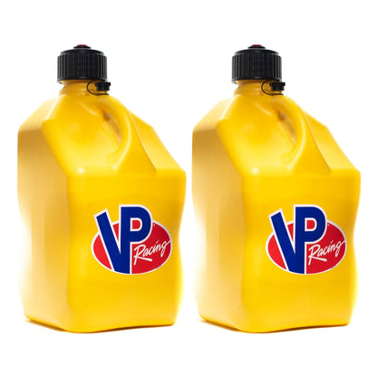 VP Racing 5.5 Gallon Container Utility Jug, Yellow (2 Pack) - Angler's Pro Tackle & Outdoors