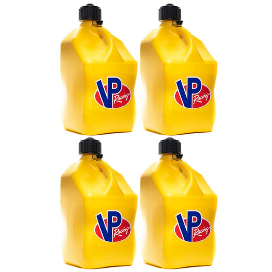 VP Racing 5.5 Gallon Container Utility Jug, Yellow (4 Pack) - Angler's Pro Tackle & Outdoors