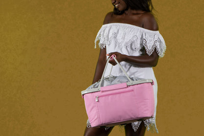 Picnic Time Metro Basket Collapsible Cooler Tote