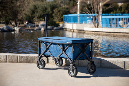 Picnic Time Adventure Wagon Elite Portable Utility Wagon with Table & Liner
