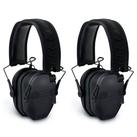 Walker's Razor Slim Electronic Bluetooth Protection Earmuff, Black (2 Pack) - Angler's Pro Tackle & Outdoors