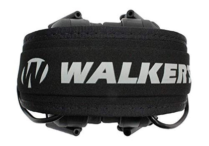 Walker's Razor Slim Shooter Black Electronic Folding Hearing Protection Earmuffs - Angler's Pro Tackle & Outdoors