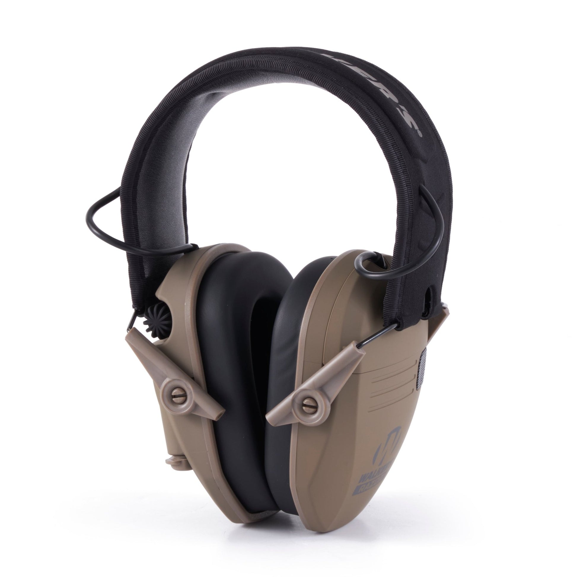 Walker's Razor Slim Shooter Electronic Folding Hearing Protection Earmuff, Earth - Angler's Pro Tackle & Outdoors