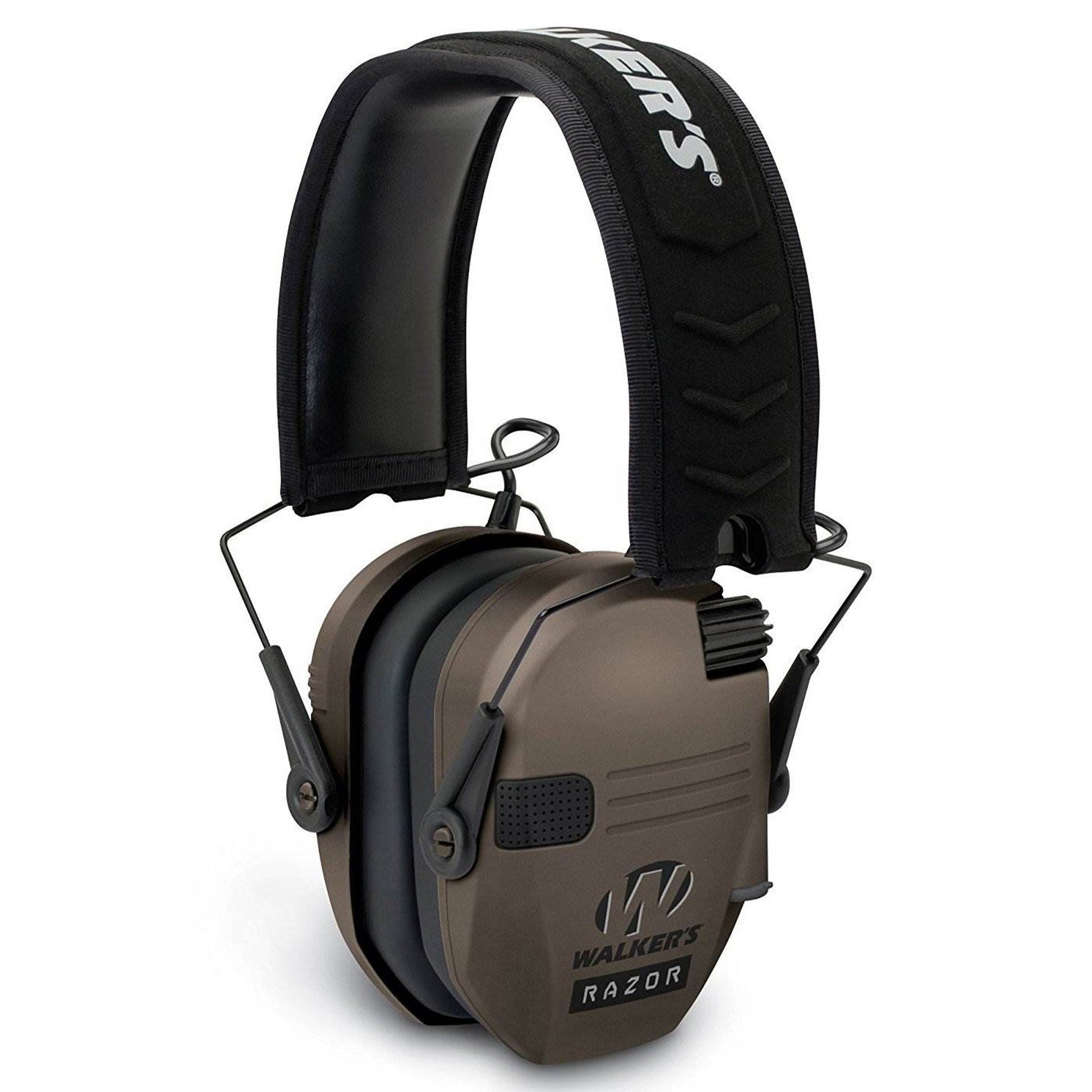 Walker's Razor Slim Shooter Electronic Hearing Protection Earmuff, 2 Pack - Angler's Pro Tackle & Outdoors