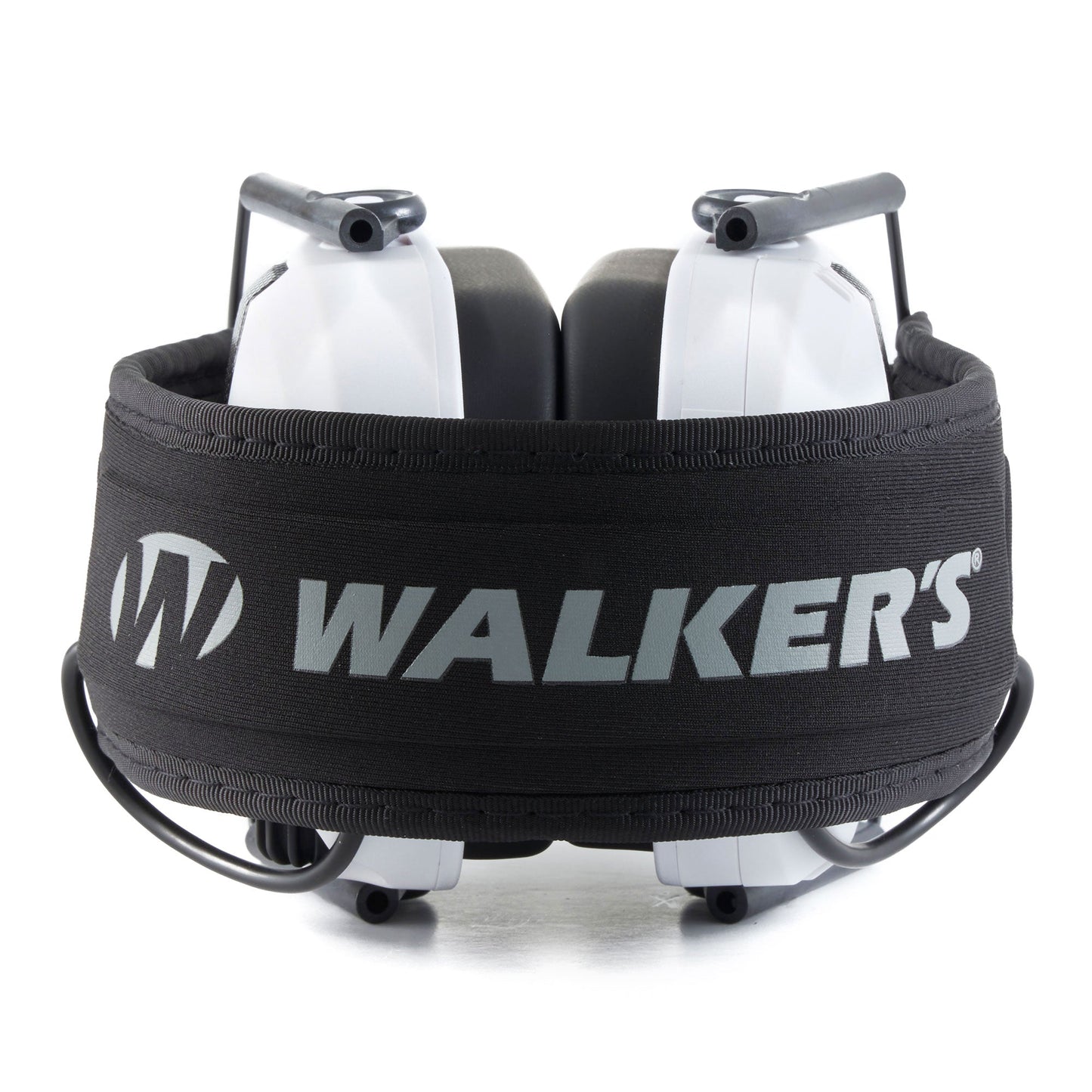 Walker's Razor Slim Shooter Folding Ear Protection Muffs with NRR of 23dB, White - Angler's Pro Tackle & Outdoors