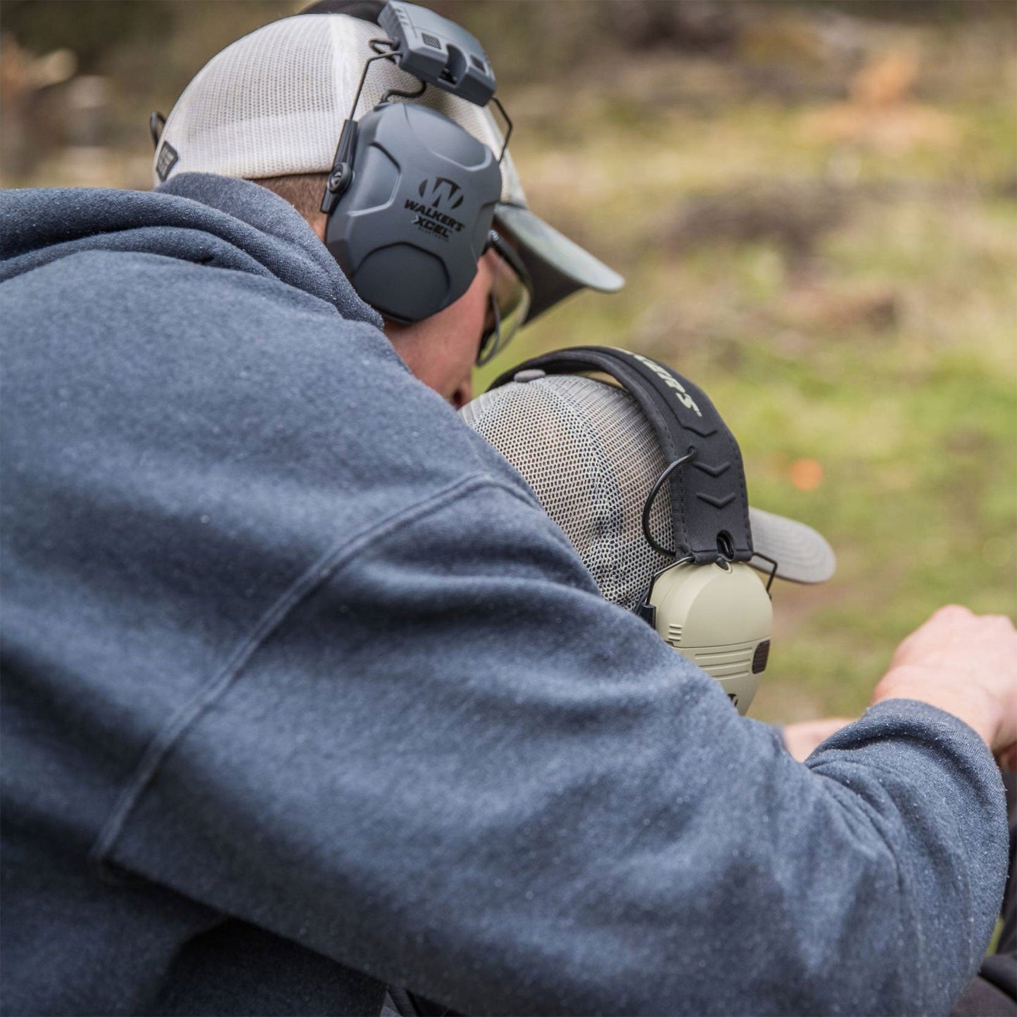 Walker's XCEL 500BT Electronic Shooting Hearing Protection Earmuffs, (2 Pack) - Angler's Pro Tackle & Outdoors