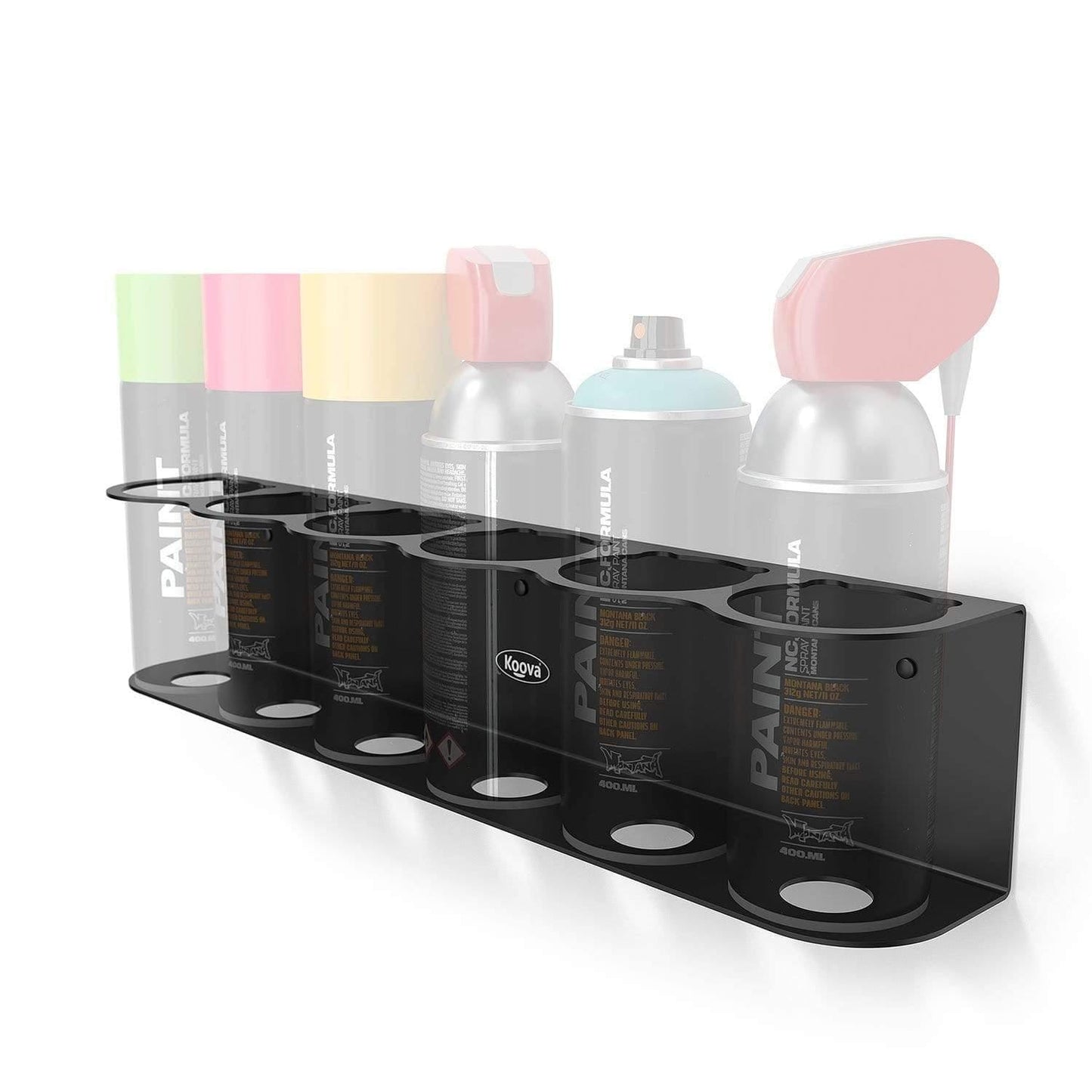 Koova - Aerosol Spray Can Holder - 6 Can