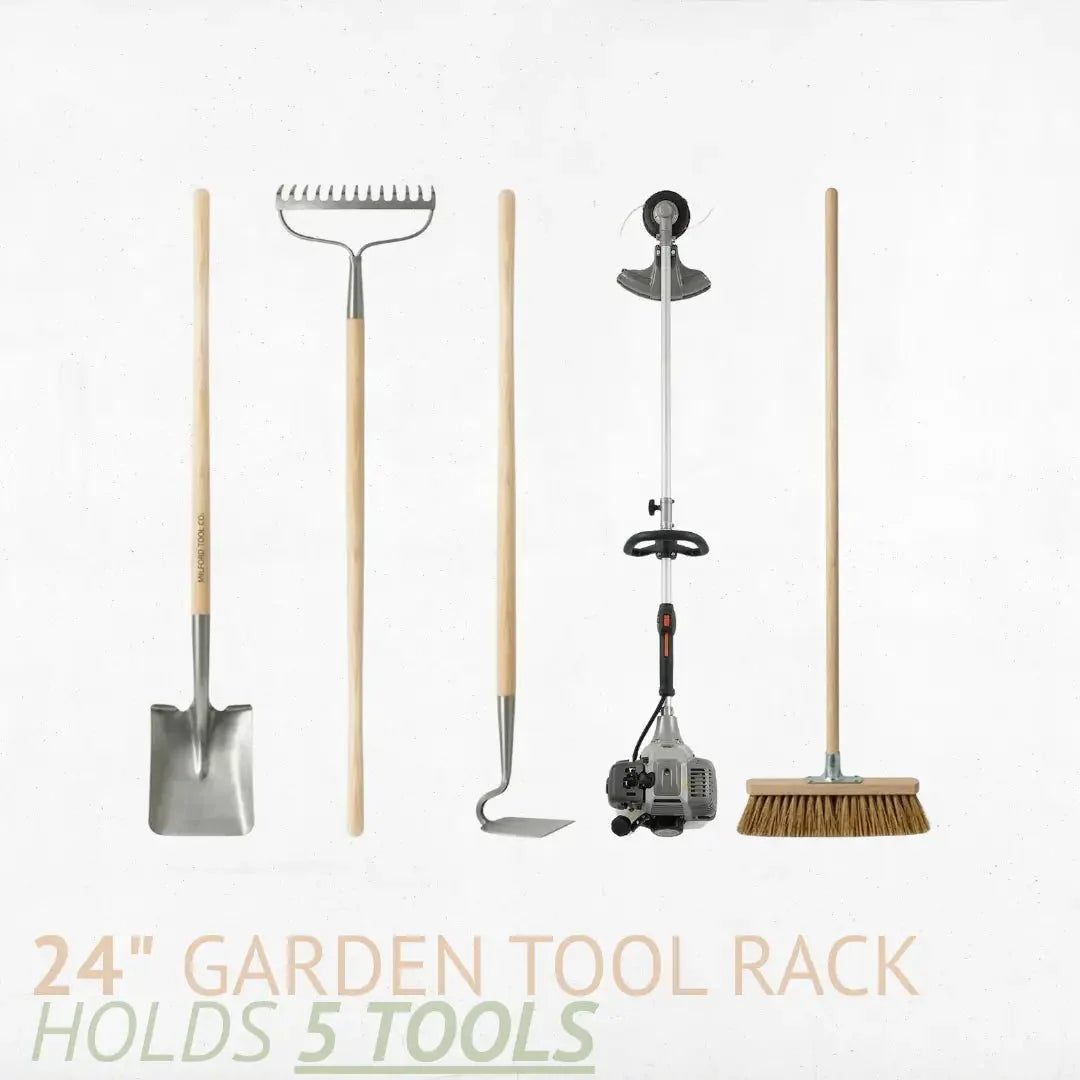 HangThis Up - BEST Garage Yard Tool Rack, Best Yard Tool Storage Rack, Garden Tool Storage, Garage Storage and Organizer