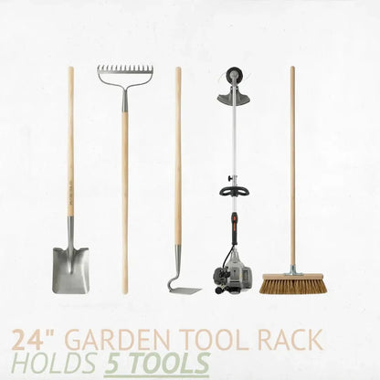 HangThis Up - BEST Garage Yard Tool Rack, Best Yard Tool Storage Rack, Garden Tool Storage, Garage Storage and Organizer
