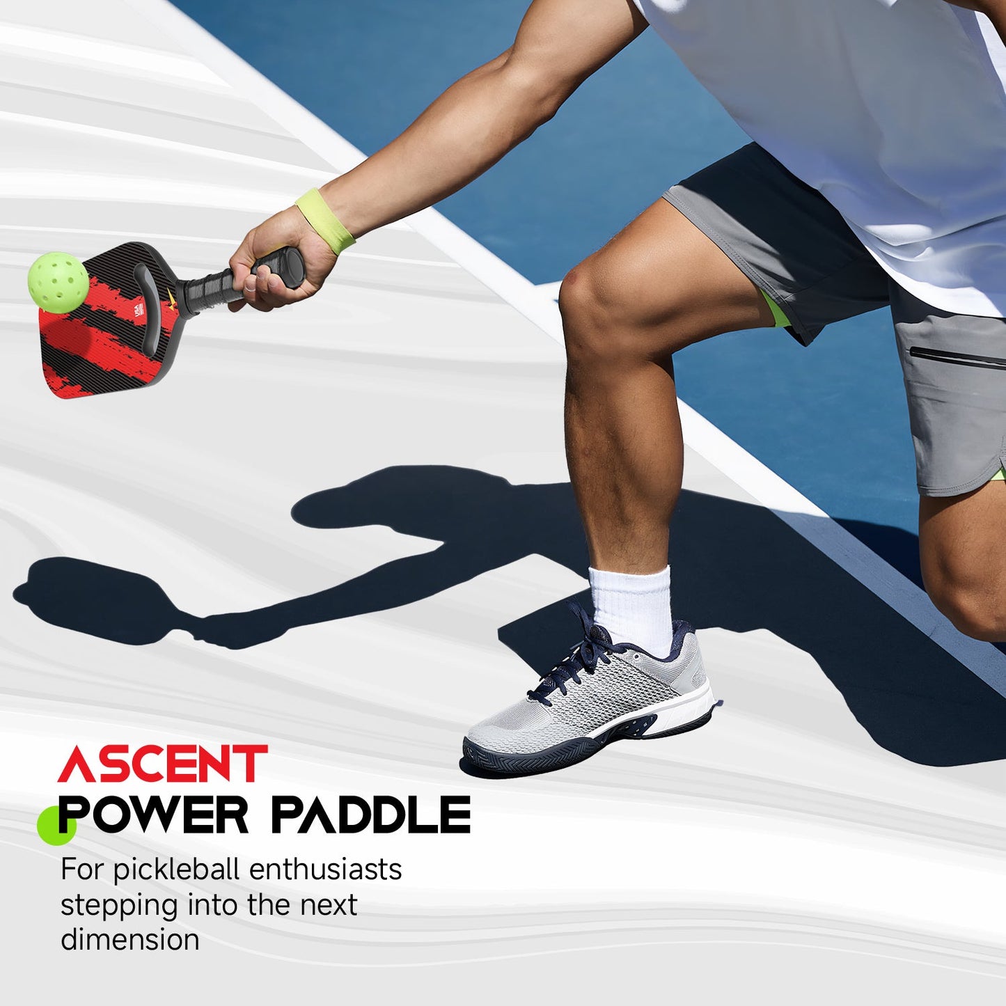 Warping Point Ascent Pickleball Paddle - Power