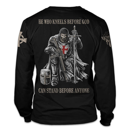 Warrior 12 - He Who Kneels Before God - Long Sleeve - Angler's Pro Tackle & Outdoors