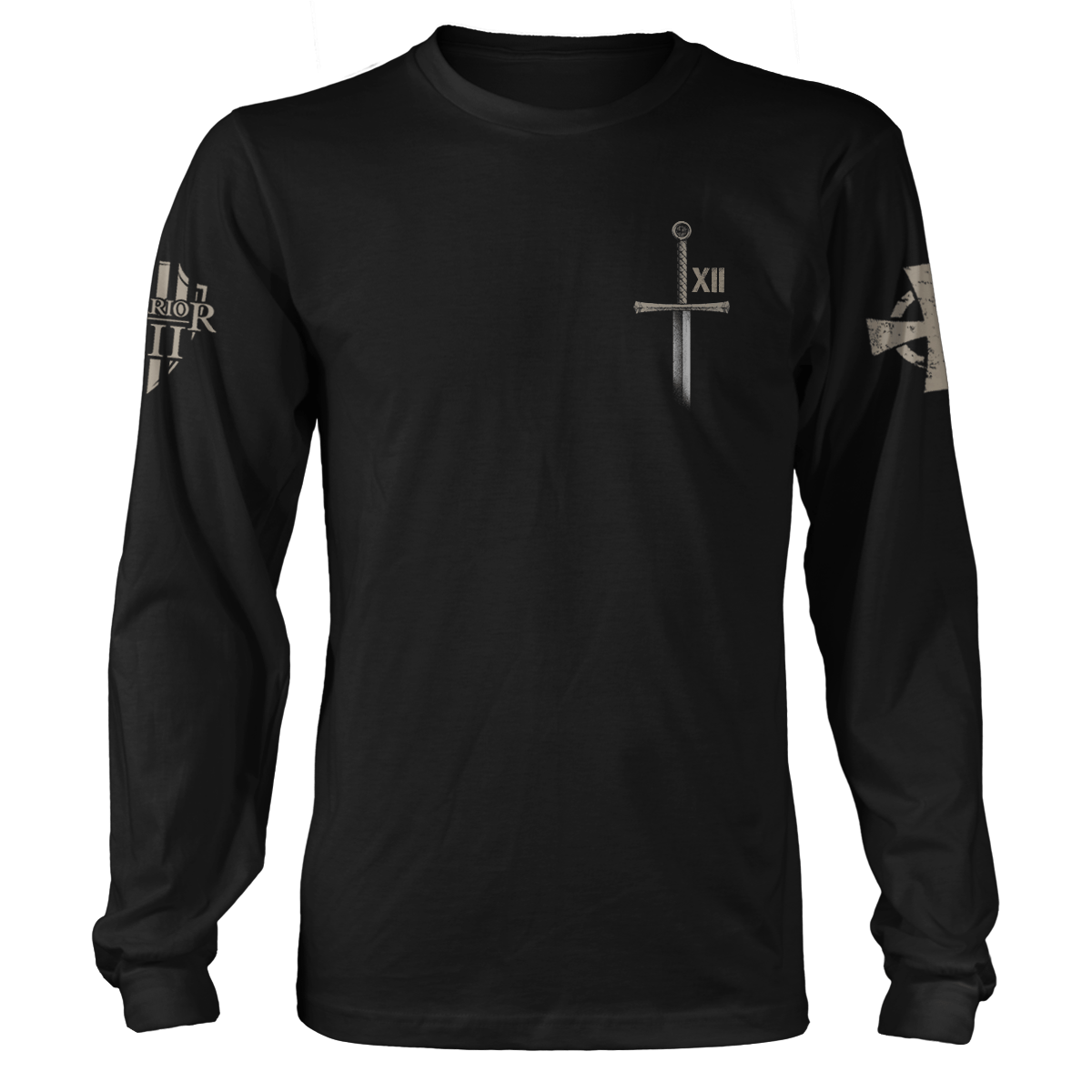 Warrior 12 - He Who Kneels Before God - Long Sleeve - Angler's Pro Tackle & Outdoors