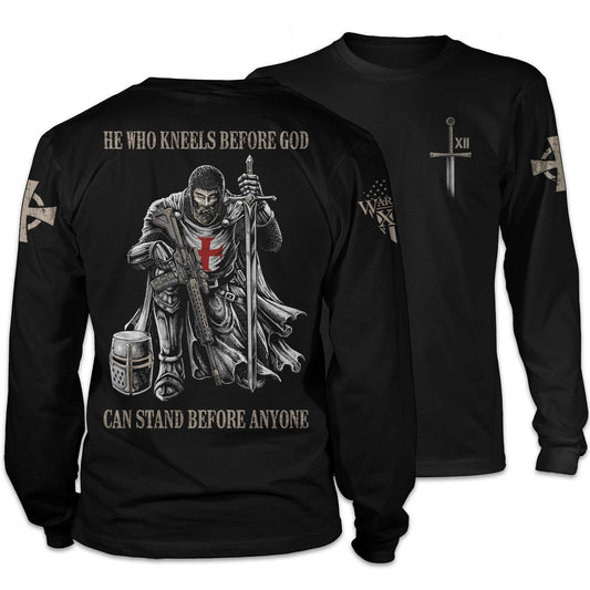 Warrior 12 - He Who Kneels Before God - Long Sleeve - Angler's Pro Tackle & Outdoors