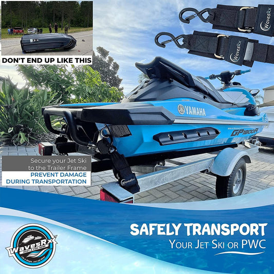 WavesRx 24IN PWC TRANSOM STRAPS - Angler's Pro Tackle & Outdoors