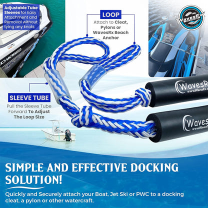 WavesRx 4' - 6' DOCKINGPAL BUNGEE - Angler's Pro Tackle & Outdoors