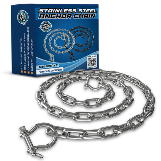 WavesRx 5FT ANCHOR CHAIN - Angler's Pro Tackle & Outdoors