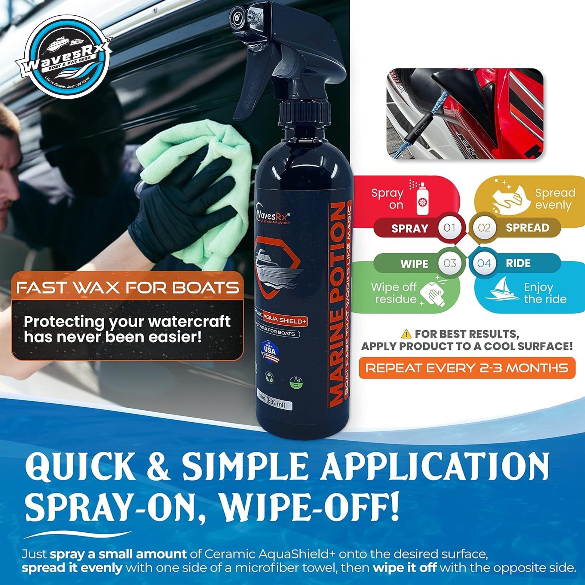 WavesRx AQUASHIELD - Angler's Pro Tackle & Outdoors