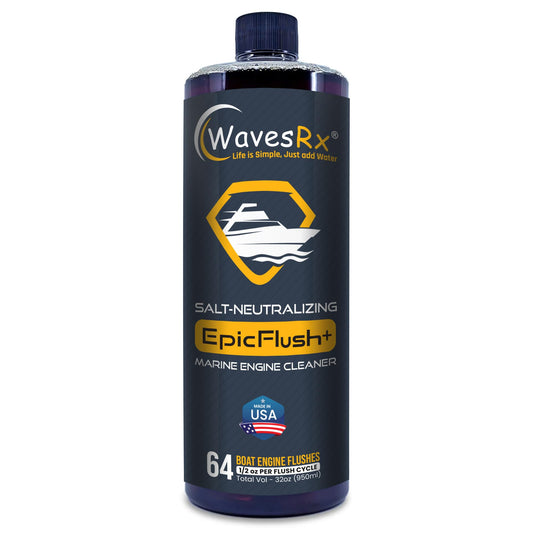 WavesRx EPICFLUSH ENGINE CLEANER - Angler's Pro Tackle & Outdoors