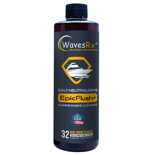 WavesRx EPICFLUSH ENGINE CLEANER - Angler's Pro Tackle & Outdoors