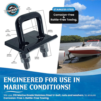 WavesRx HITCH TIGHTENER CLAMP - Angler's Pro Tackle & Outdoors