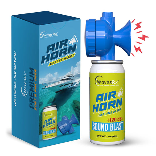 WavesRx SAFETY ALERT AIR HORN - Angler's Pro Tackle & Outdoors