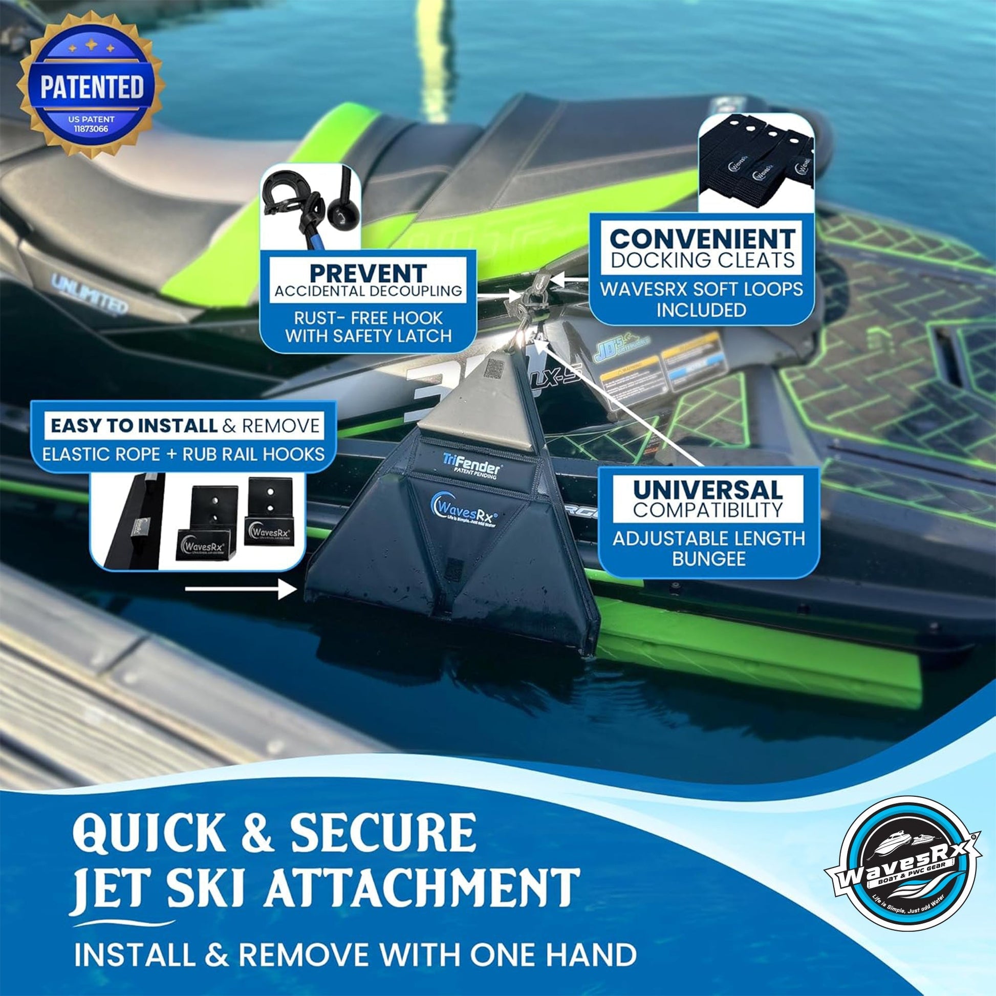 WavesRx TRIFENDER BUMPERS - Angler's Pro Tackle & Outdoors